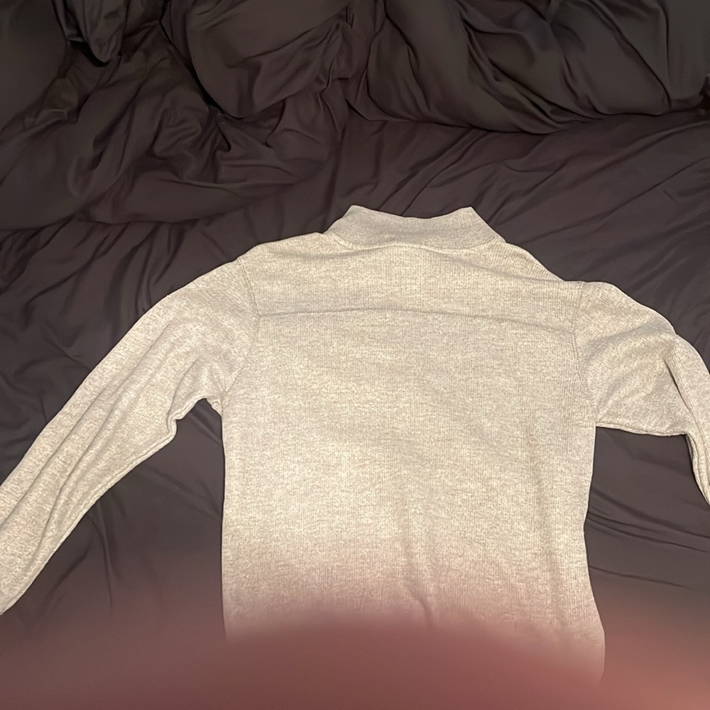 Grey Cape Cod Quarter Zip Jacket - image 2